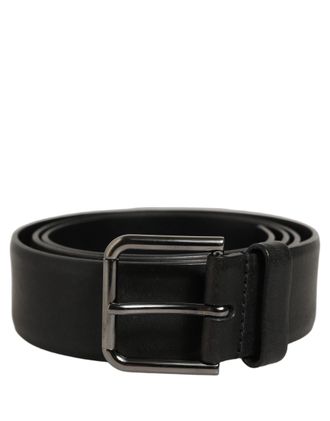 Dolce & Gabbana Calf Leather Classic Belt - Black