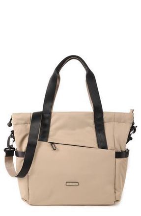 Hedgren Galactic Water Repellent Tote Bag in Stone Beige at Nordstrom Rack
