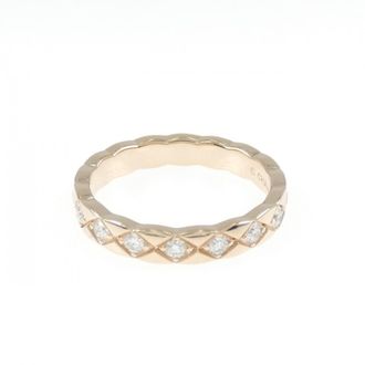 Chanel Pink Gold (18K) Band Ring (Pre-Owned)