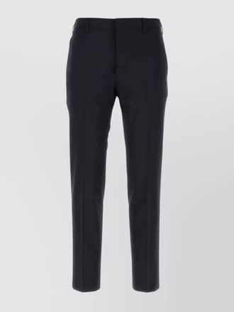 Prada tailored wool trousers with belt loops