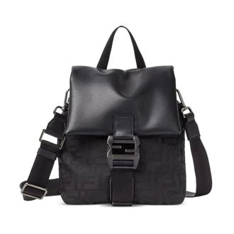 Fendi Baguette Cross - male - Fendi - Backpacks - Black - ONE SIZE - Bags