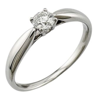 Tiffany & Co. Silver Platinum 950 Band Ring (Pre-Owned)