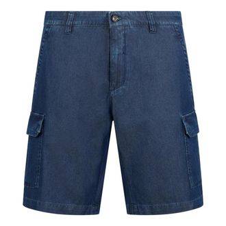 Moorer Denim Shorts, male, Blue, Size: 3XL Denim Shorts