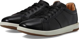 Florsheim Crossover Lace to Toe Casual Sneaker Mens Shoes Black : 10.5 W (3E), Leather