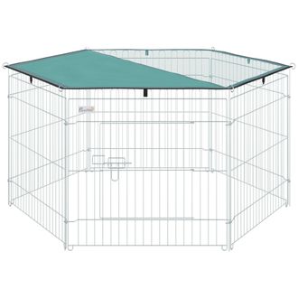 OEM Parque Para Perros, Dise&ntilde;o Plegable, Resistente A La Intemperie, Materiales Duraderos
