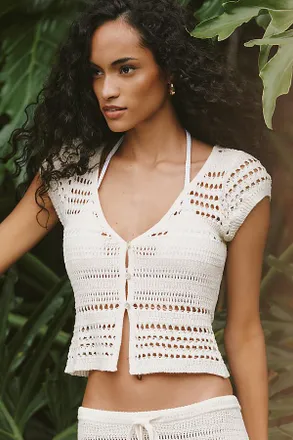 L*Space Tula Crochet Top