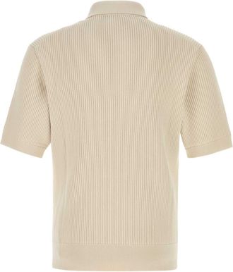 Dolce & Gabbana Panna Exterior: Cotton Polo T-shirts And Polos