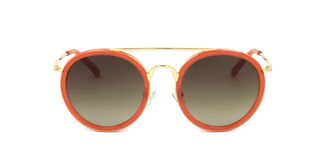 Linda Farrow DRIES VAN NOTEN DVN52 C3 Mens Sunglasses Brown Size 49