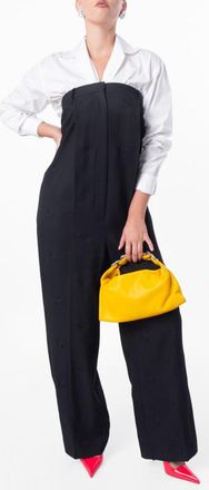 Burberry EKD Embroidered Tailored Jumpsuit, Brand Size 2 (US Size 0)