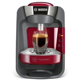 Bosch 3.3 Bar 1300w Cafetera De C&aacute;psulas Rojas - Tas3203 - Bosch