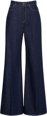 Max Mara Jeans Palazzo - Jeans - Mujer - Azul - 2XS