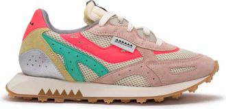 RUN OF Sneaker Dixy W - Dames - Sneakers - Veelkleurig - 39 EU - Leer - Schoenen