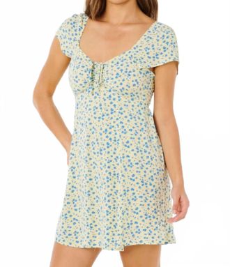 Rip Curl Surf Side Dress In Yellow
