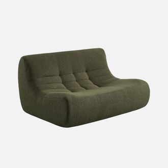 Sweeek Sill&oacute;n Borreguito Texturizada, 2 Plazas