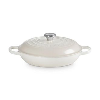LE CREUSET Low Pan Evolution 28 cm Meringue