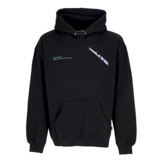 Iuter Hoodies, male, Black, L, Black Nymph Hoodie Light Sweatshirt