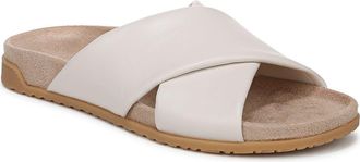 Vionic Etna Crossover Slide Sandal in Sea Salt at Nordstrom, Size 9.5