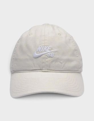 Nike Mens SB Club Unstructured Skate Cap Light Bone White - Size: M
