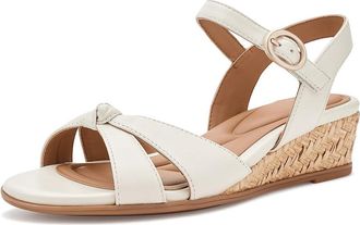 S&ouml;fft Summer Womens Wedge Shoes White : 8.5 M (B), Leather