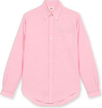 Fortela King Classic Cotton Shirt in Pink at Nordstrom, Size Xx-Large Eu