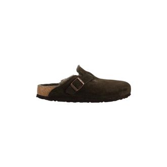 Birkenstock Boston Shearling Narrow Fit - - Shoes - Donna - Marrone - 37 EU