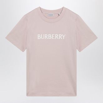 Burberry Light Pink Cotton T Shirt