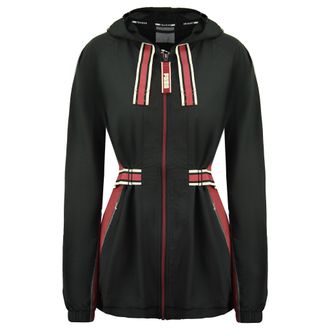 Puma x First Mile Lange Mouw Zip Up Zwart Dames Jas met Riem 519034 01