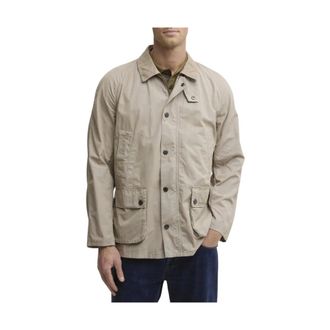 Barbour Light Jackets, male, Gray, Size: 2XL Ashby Casual Jacket