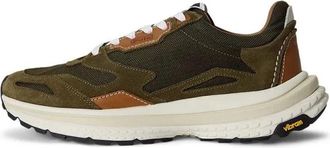 Polo Ralph Lauren Mdrn Trn 200 Sneaker - Heren - Sneakers - Groen - 44 EU - Leer - Schoenen