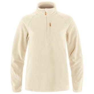 Fj&auml;llr&auml;ven &Ouml;vik Lite Fleece Half Zip Fleecepullover f&uuml;r Damen | beige