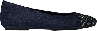 FitFlop Fitflop Womens Delicato Crystal Cap-Toe