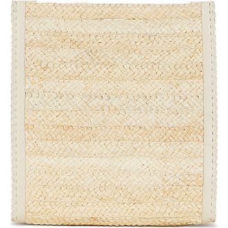Cult Gaia Remi Woven Raffia Tote Bag in Natural at Nordstrom Rack