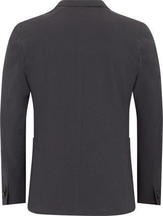 Slowear Mens Jacket Single-Breasted Cotton Dark Brown Suit & Dinner