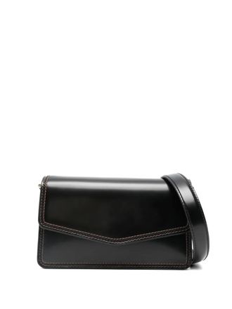 Aspinal of London Eliza leather mini bag - Black