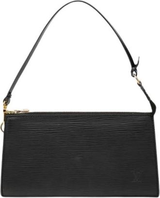 Louis Vuitton Pre-owned Pochette Accessoires - Dames - Vintage Schoudertas - Zwart - ONE Size - Vintage