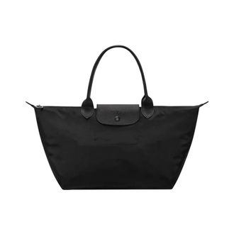 Longchamp Tassen, Dames, Zwart, ONE Size, Le Pliage One Tote