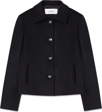 Lardini Single-Breasted Wool Jacket