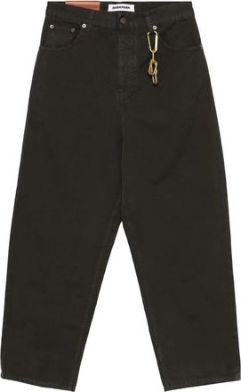 Darkpark wide-leg trousers - Brown