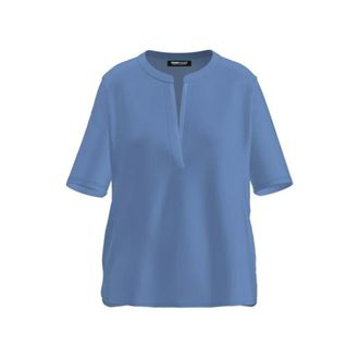 Frank Walder Frank Walder, Dames, Blouses & Shirts, Blauw, Maat: 3XL