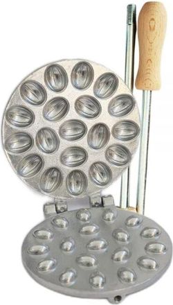 None CBE elettrodomestici Stampo rotondo CBE2080200 per la cottura su fiamma libera di biscotti a forma di noce