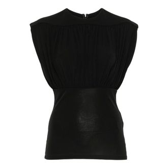 Anine Bing Tops, Dames, Zwart, S, Viscose Top