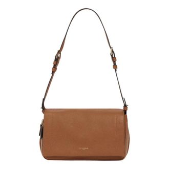 Le Tanneur Aurore Crossbody Tas - Dames - Schoudertassen - Bruin - ONE Size - Leer - Tassen
