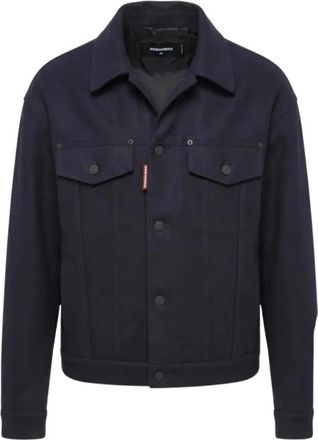 Dsquared2 Sportjas - Heren - Zomerjassen - Blauw - M - Jassen