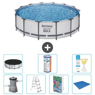 Bestway Piscina Bestway Steel Pro Max Redonda - 427x122 Cm - 8-piezas S594
