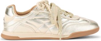 Kurt Geiger Womens Levon Sneakers - Gold - Size UK 5