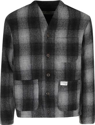 Fay Omkeerbare Cardigan Jas - Heren - Vesten - Grijs - XL - Truien & Vesten