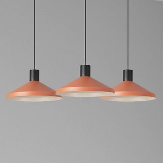 Faro Barcelona Kombo L&aacute;mpara Colgante Terracota &Oslash;400 3l 68597-3l