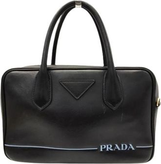 Prada Pre-owned Handbags, female, Black, Size: ONE SIZE Pre-owned Mirage Handbag