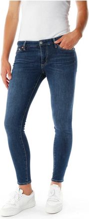 AG - Adriano Goldschmied Skinny Fit Jeans - Dames - Skinny Jeans - Blauw - W24 - Denim - Jeans