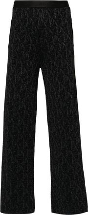 Palm Angels gebreide uitlopende broek